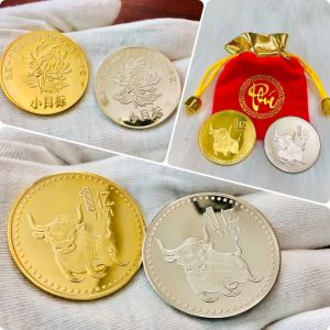 Cặp Tiền Xu Con Trâu Đài Loan